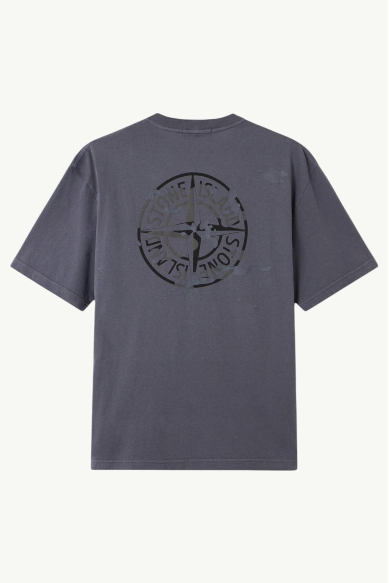 Stone Island All Around Compass T-Shirt — Olive