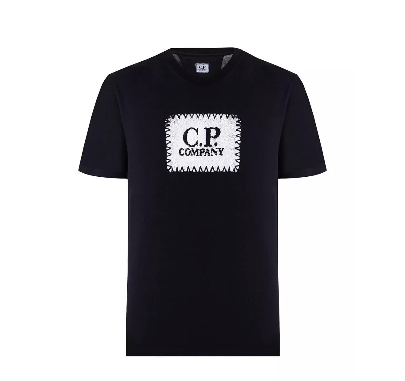 C.P. Company Logo T-Shirt — Grey